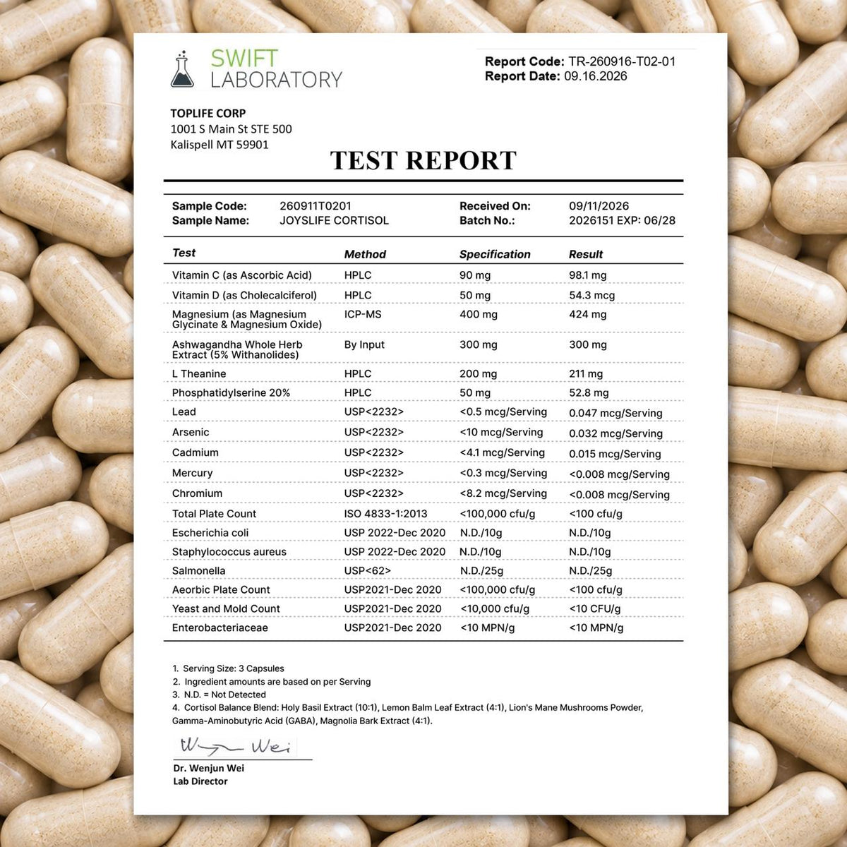 JoysLife Cortisol Health Support